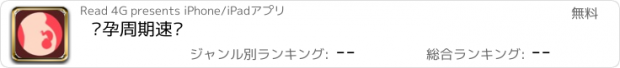 おすすめアプリ 怀孕周期速查