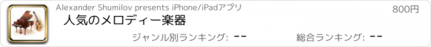 おすすめアプリ 人気のメロディー楽器