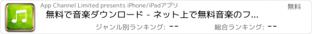 おすすめアプリ 無料で音楽ダウンロード - ネット上で無料音楽のフル取り放題