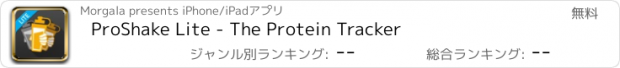 おすすめアプリ ProShake Lite - The Protein Tracker