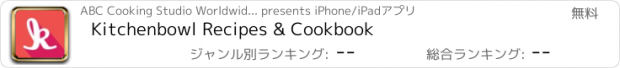 おすすめアプリ Kitchenbowl Recipes & Cookbook