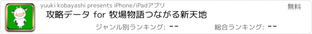 おすすめアプリ 攻略データ for 牧場物語つながる新天地