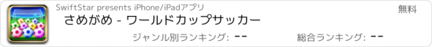 おすすめアプリ さめがめ - ワールドカップサッカー