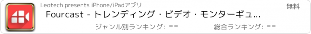 おすすめアプリ Fourcast - トレンディング・ビデオ・モンターギュメーカー＆エディター