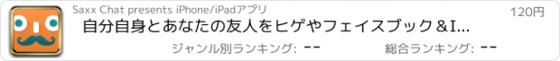 おすすめアプリ 自分自身とあなたの友人をヒゲやフェイスブック＆Instagramの上で面白い写真を共有