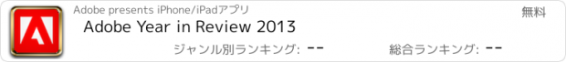 おすすめアプリ Adobe Year in Review 2013