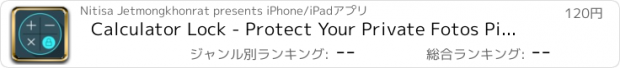 おすすめアプリ Calculator Lock - Protect Your Private Fotos Pictures Images and Video Clips with Calculator Lock Hide Notes Passwords Contacts Messages Audios