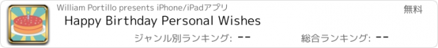 おすすめアプリ Happy Birthday Personal Wishes