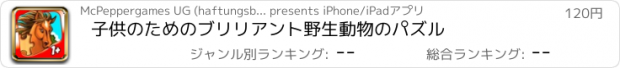 おすすめアプリ 子供のためのブリリアント野生動物のパズル