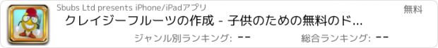 おすすめアプリ クレイジーフルーツの作成 - 子供のための無料のドレスゲーム