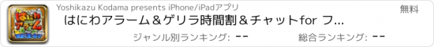 おすすめアプリ はにわアラーム＆ゲリラ時間割＆チャット　for フルボッコヒーローズ攻略