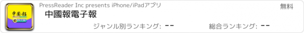 おすすめアプリ 中國報電子報