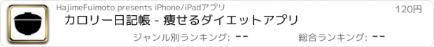 おすすめアプリ カロリー日記帳 - 痩せるダイエットアプリ