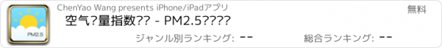 おすすめアプリ 空气质量指数查询 - PM2.5实时查询