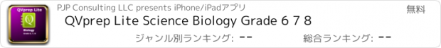 おすすめアプリ QVprep Lite Science Biology Grade 6 7 8