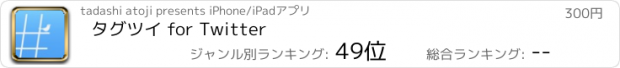 おすすめアプリ タグツイ for Twitter