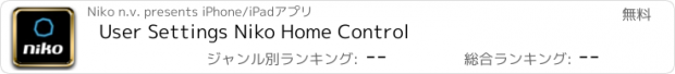 おすすめアプリ User Settings Niko Home Control