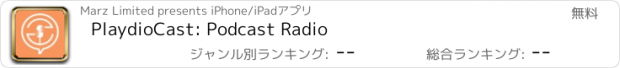 おすすめアプリ PlaydioCast: Podcast Radio