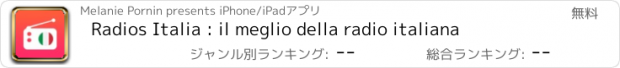 おすすめアプリ Radios Italia : il meglio della radio italiana