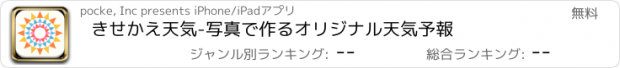 おすすめアプリ きせかえ天気-写真で作るオリジナル天気予報
