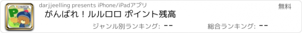 おすすめアプリ がんばれ！ルルロロ ポイント残高