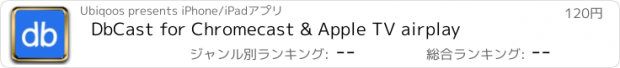 おすすめアプリ DbCast for Chromecast & Apple TV airplay