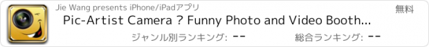 おすすめアプリ Pic-Artist Camera – Funny Photo and Video Booth FX + Camera Effects + Photo Editor for Instagram