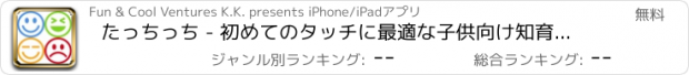 おすすめアプリ たっちっち - 初めてのタッチに最適な子供向け知育アプリ