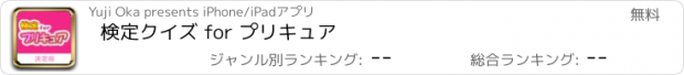 おすすめアプリ 検定クイズ for プリキュア