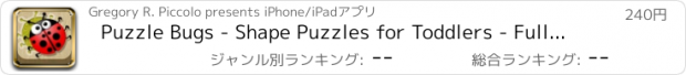 おすすめアプリ Puzzle Bugs - Shape Puzzles for Toddlers - Full Version