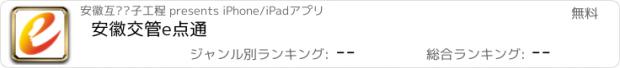 おすすめアプリ 安徽交管e点通