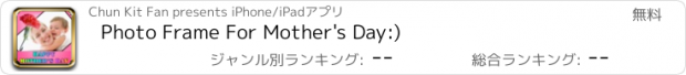 おすすめアプリ Photo Frame For Mother's Day:)