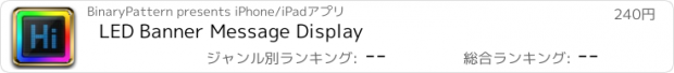 おすすめアプリ LED Banner Message Display