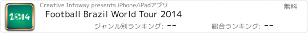 おすすめアプリ Football Brazil World Tour 2014