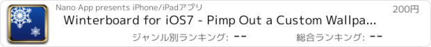 おすすめアプリ Winterboard for iOS7 - Pimp Out a Custom Wallpaper for Lock Screen