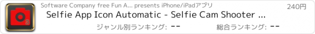 おすすめアプリ Selfie App Icon Automatic - Selfie Cam Shooter Auto launched via an app icon with timer & Photo Editor