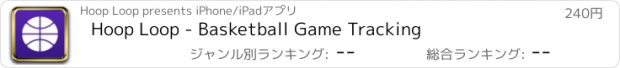 おすすめアプリ Hoop Loop - Basketball Game Tracking