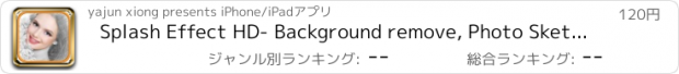 おすすめアプリ Splash Effect HD- Background remove, Photo Sketch Filters & Collage Editor