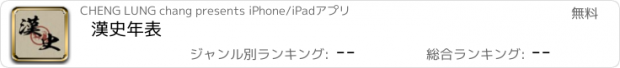 おすすめアプリ 漢史年表