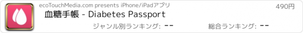 おすすめアプリ 血糖手帳 - Diabetes Passport