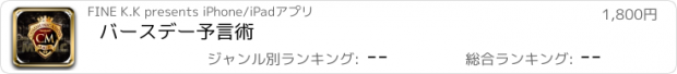 おすすめアプリ バースデー予言術