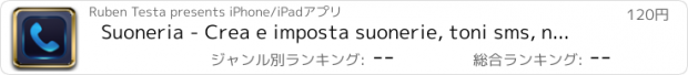 おすすめアプリ Suoneria - Crea e imposta suonerie, toni sms, notifiche email e molto altro!