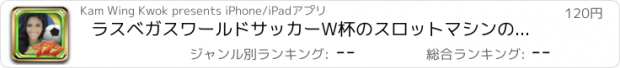 おすすめアプリ ラスベガスワールドサッカーW杯のスロットマシンのゲーム