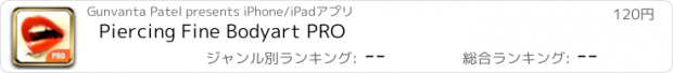 おすすめアプリ Piercing Fine Bodyart PRO