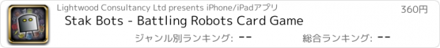 おすすめアプリ Stak Bots - Battling Robots Card Game