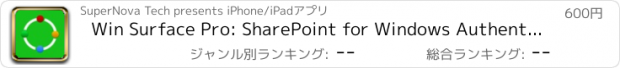 おすすめアプリ Win Surface Pro: SharePoint for Windows Authentication mobile client