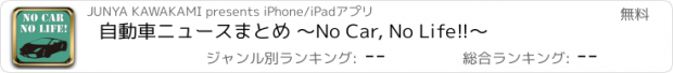 おすすめアプリ 自動車ニュースまとめ 〜No Car, No Life!!〜