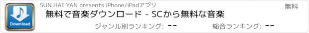 おすすめアプリ 無料で音楽ダウンロード - SCから無料な音楽