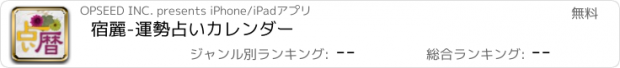 おすすめアプリ 宿麗-運勢占いカレンダー