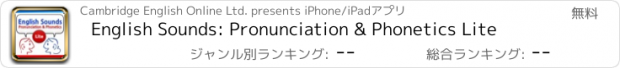 おすすめアプリ English Sounds: Pronunciation & Phonetics Lite